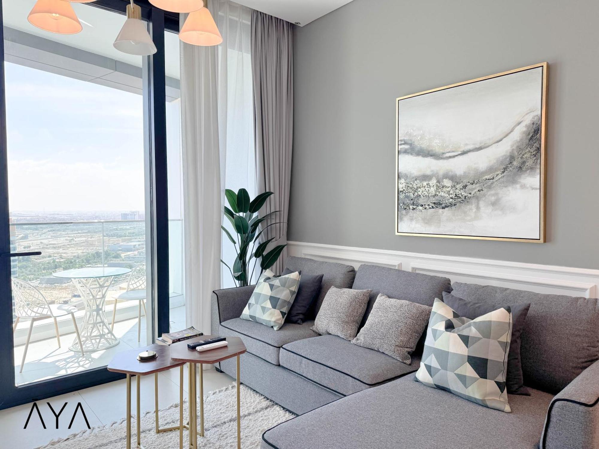 Jumeirah Gate Tower 1 - Stylish Apartment With Pool & City Views Dubaj Exteriér fotografie