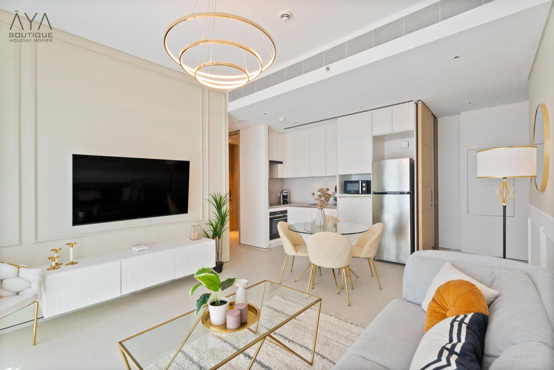 Jumeirah Gate Tower 1 - Stylish Apartment With Pool & City Views Dubaj Exteriér fotografie