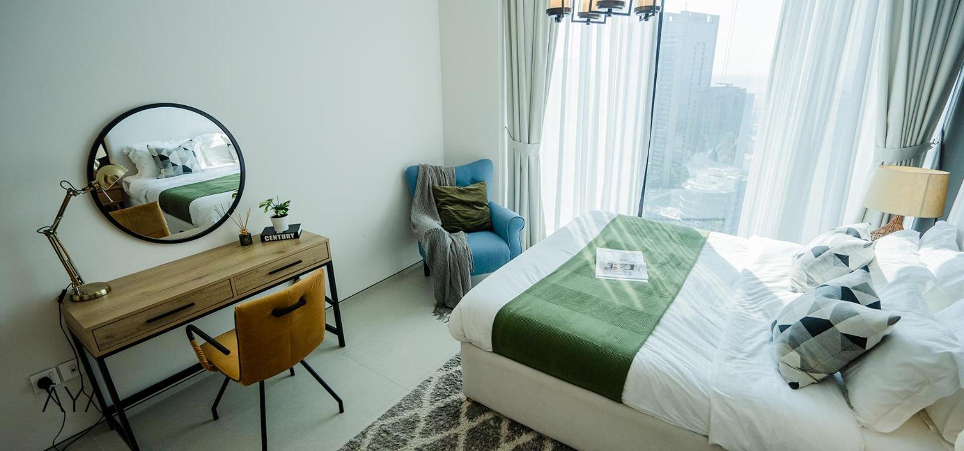 Jumeirah Gate Tower 1 - Stylish Apartment With Pool & City Views Dubaj Exteriér fotografie