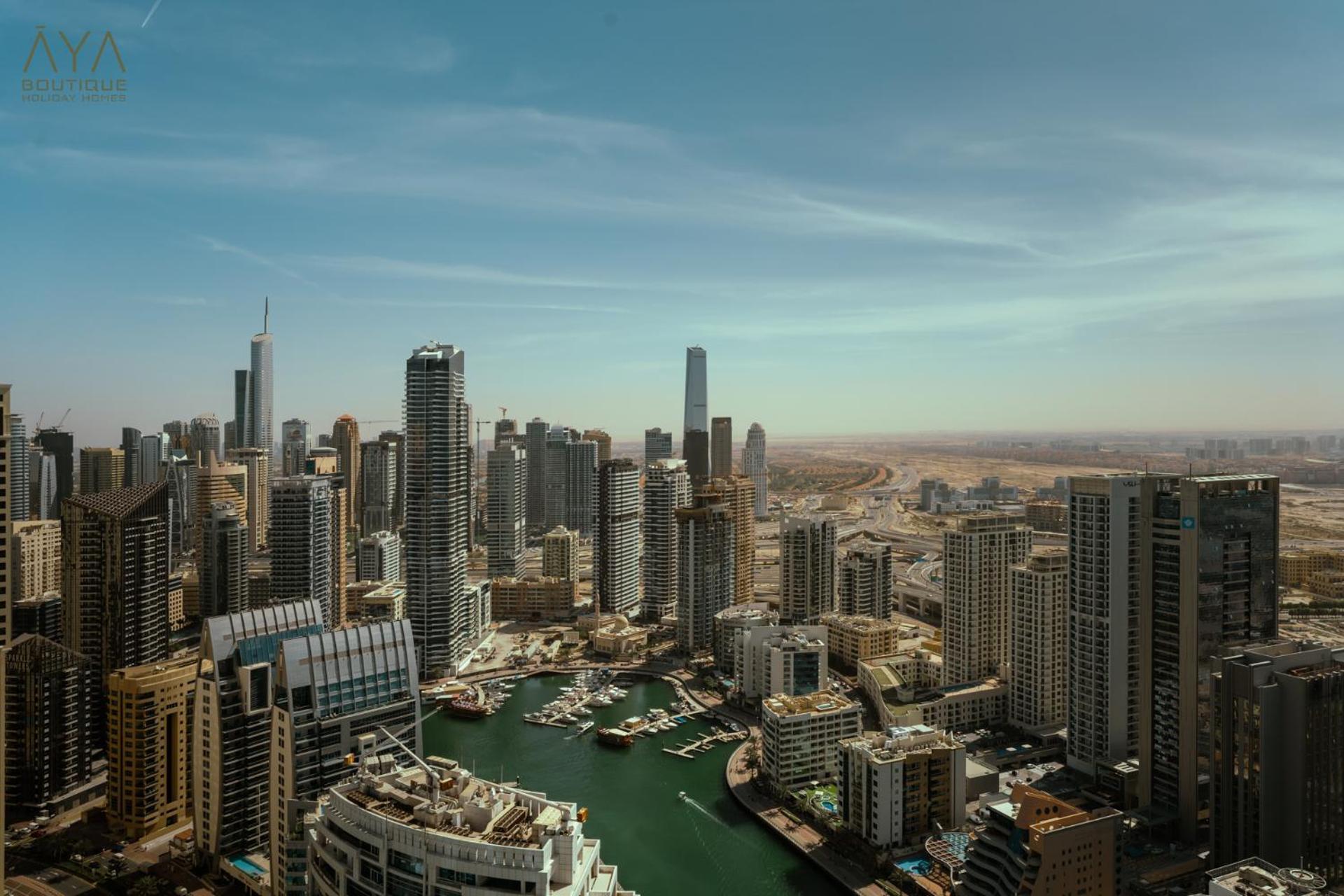 Jumeirah Gate Tower 1 - Stylish Apartment With Pool & City Views Dubaj Exteriér fotografie