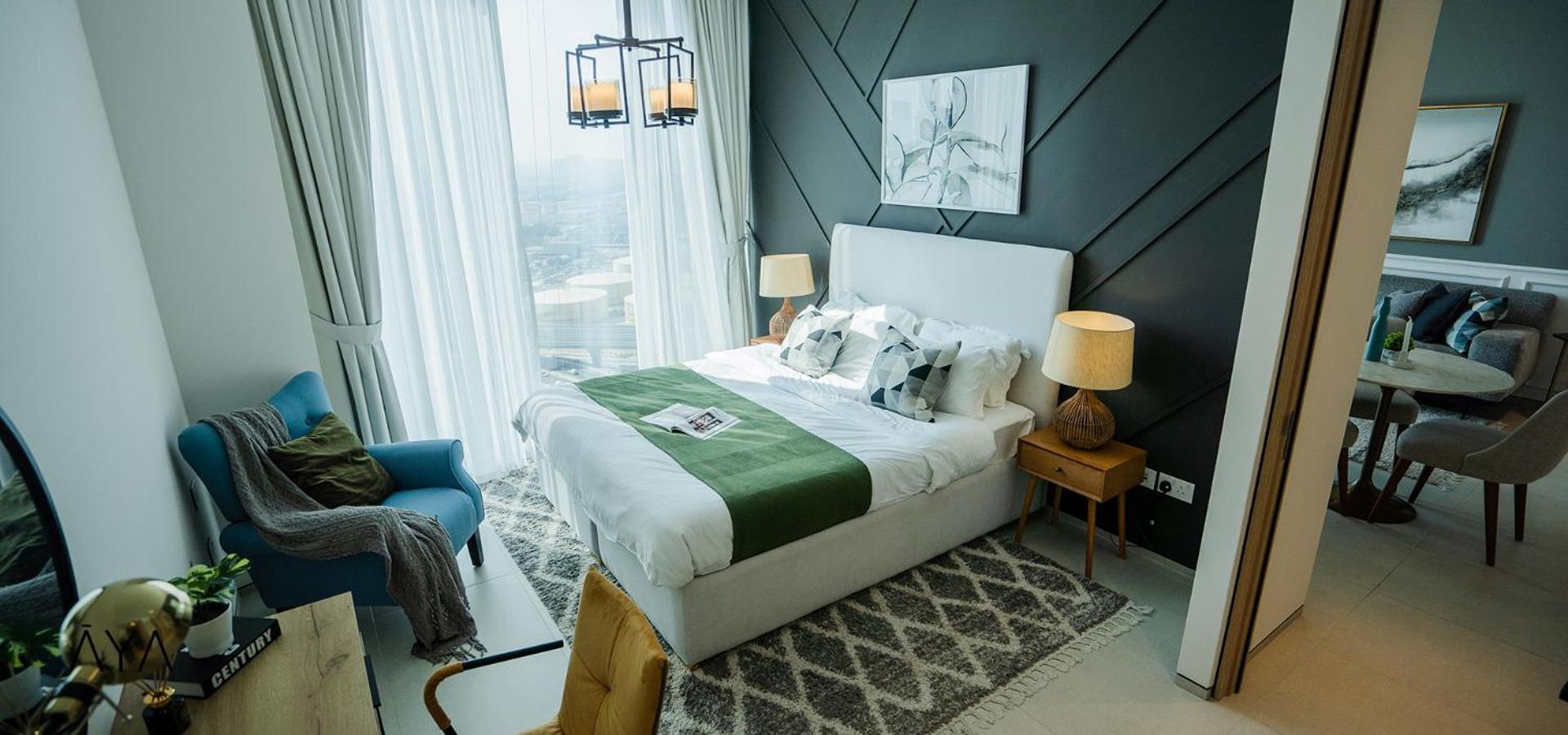 Jumeirah Gate Tower 1 - Stylish Apartment With Pool & City Views Dubaj Exteriér fotografie
