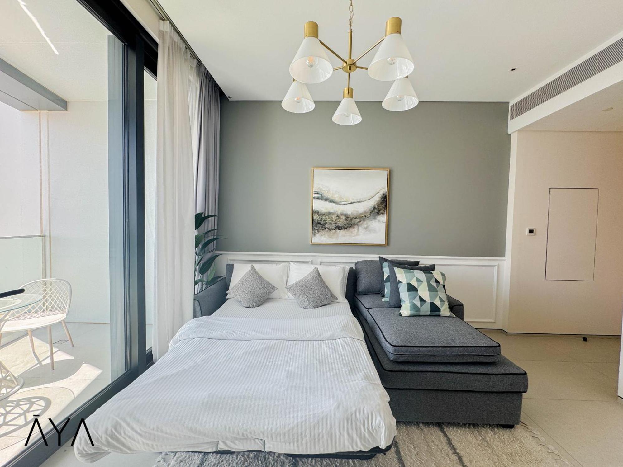 Jumeirah Gate Tower 1 - Stylish Apartment With Pool & City Views Dubaj Exteriér fotografie
